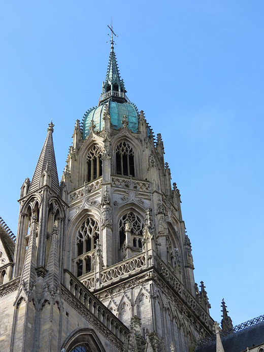 Tour octogone de la cathdrale de Bayeux